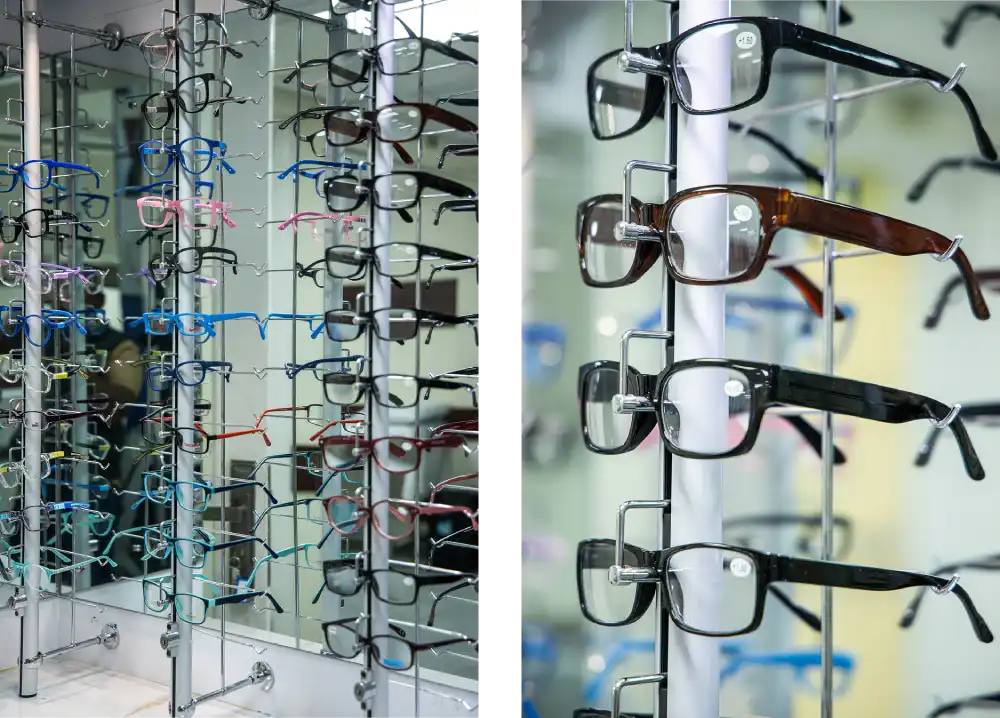 Eye examination at Rift View Specialist Centre
